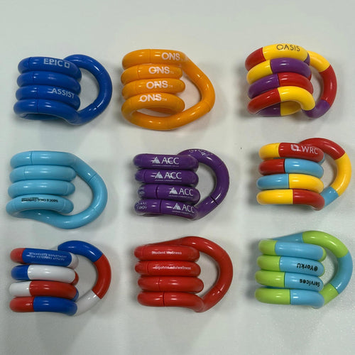 Twist Fidget Snake - close up detail