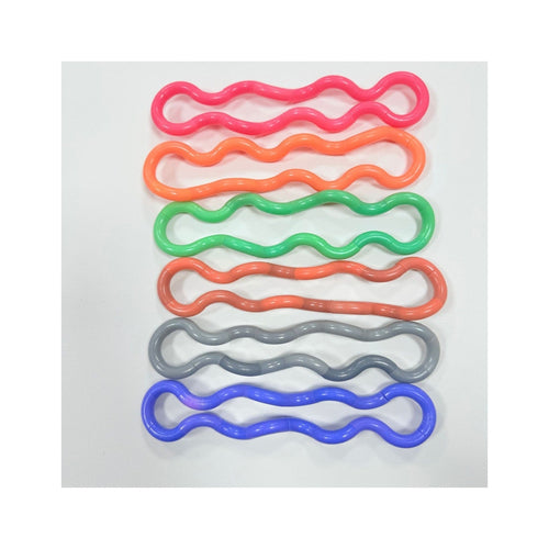 Color-changing twist toy in six colors
